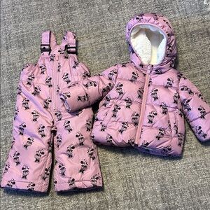Gap baby Minnie Mouse snowsuit
